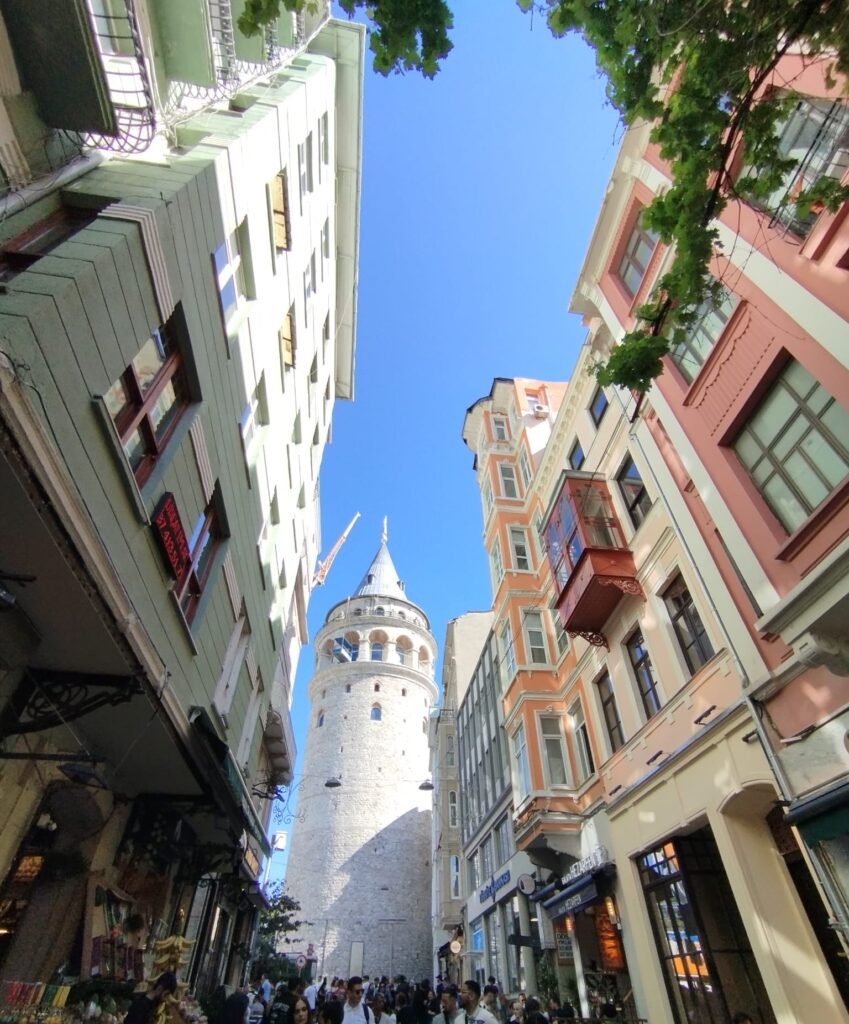 Galata Tower in Istanbul with panoramic city views