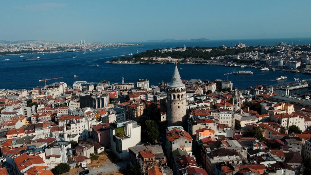 Karaköy Travel Guide: Things to Do, Where to Eat, History & Local Tips (2026) Karakoy district in Istanbul with Galata Tower and Bosphorus view